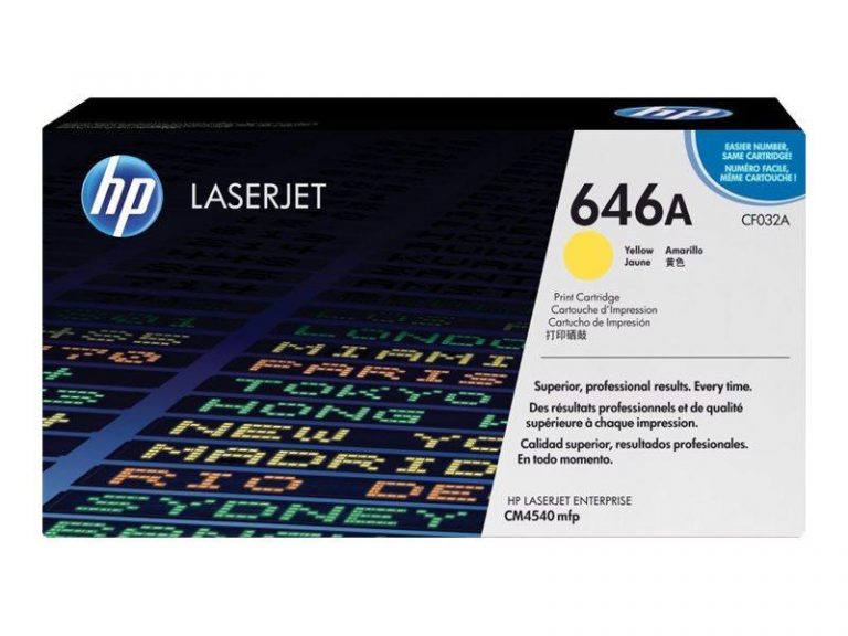 HP Original 646A Toner gelb 12.500 Seiten (CF032A)