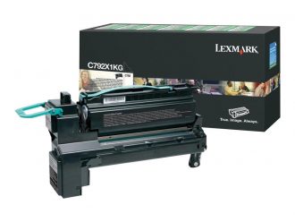 Lexmark Original Toner schwarz 20.000 Seiten (C792X1KG) für C792e/de/dte/dhe