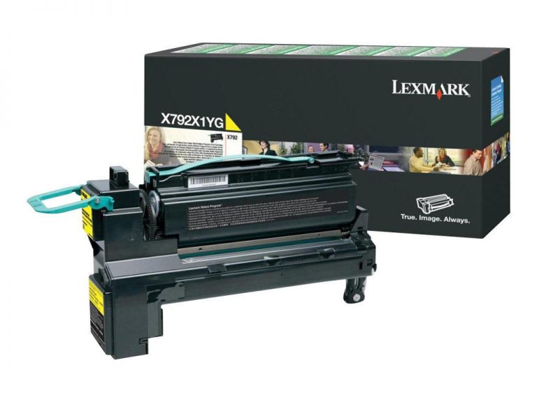 Lexmark Original Toner gelb 20.000 Seiten (X792X1YG) für X792de/dte/dtfe/dtme/dtpe/dtse
