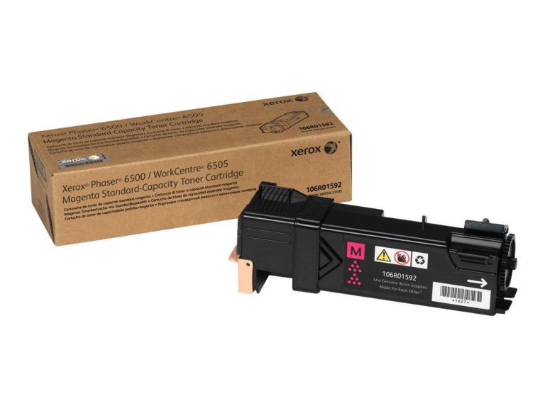 Xerox Original Toner magenta 1.000 Seiten für Phaser 6500 und WorkCentre 6505 (106R00687)