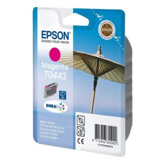 Epson Original T0443 Druckerpatrone magenta 420 Seiten 13ml (C13T04434010)