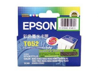 Epson Original T052 Druckerpatrone cyan magenta gelb 320 Seiten 35ml (C13T05204010)