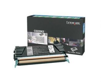 Lexmark Original Toner schwarz 4.000 Seiten (C5220KS) für C522n, C524/dn/dtn/n, C530dn, C532dn/n, C534dn/n