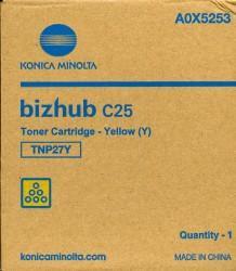 Konica Minolta Original TNP-27Y Toner gelb 4.500 Seiten (A0X5253)