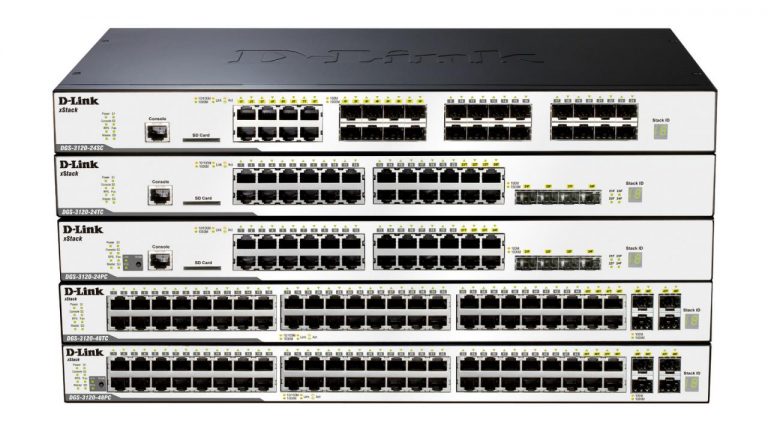 D-Link DGS-3120-24SC 16-Port SFP 8 Combo Gigabit SFP Switch