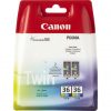 Canon CLI-36 C/M/Y Original Tintenpatronen 2er-Pack cyan, magenta, gelb je bis zu 249 Seiten 2x 12ml