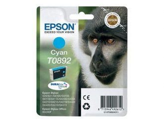 Epson Original T0892 Druckerpatrone cyan Blister 275 Seiten 4ml (8715946492612)