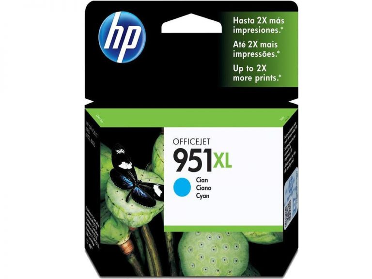 HP Original 951XL Druckerpatrone cyan 1.500 Seiten 17ml (CN0 46AE)