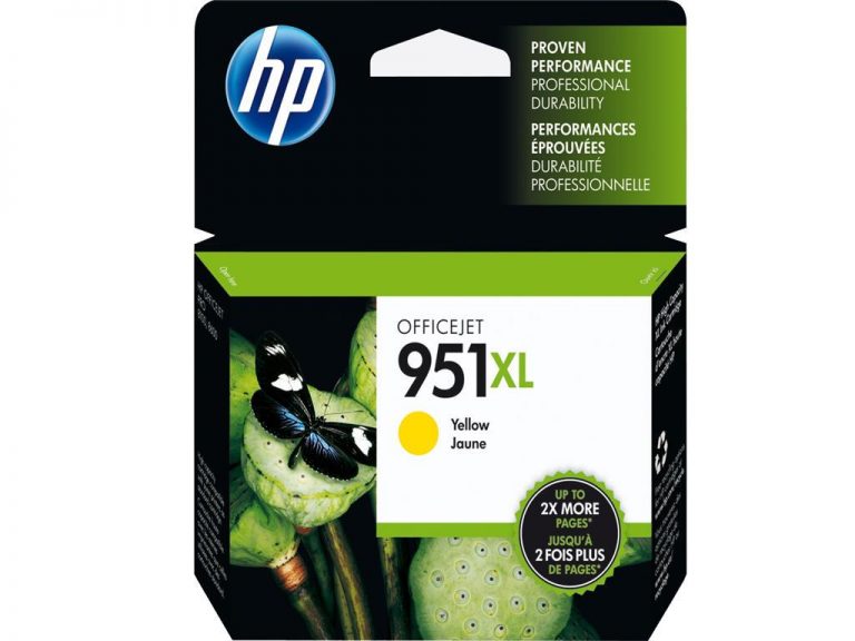 HP Original 951XL Druckerpatrone gelb 1.500 Seiten 17ml (CN0 48AE)