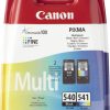 Canon Original Druckerpatronen PG-540/ CL-541 Multipack schwarz, cyan, magenta, gelb 180 Seiten 8ml (5225B006)