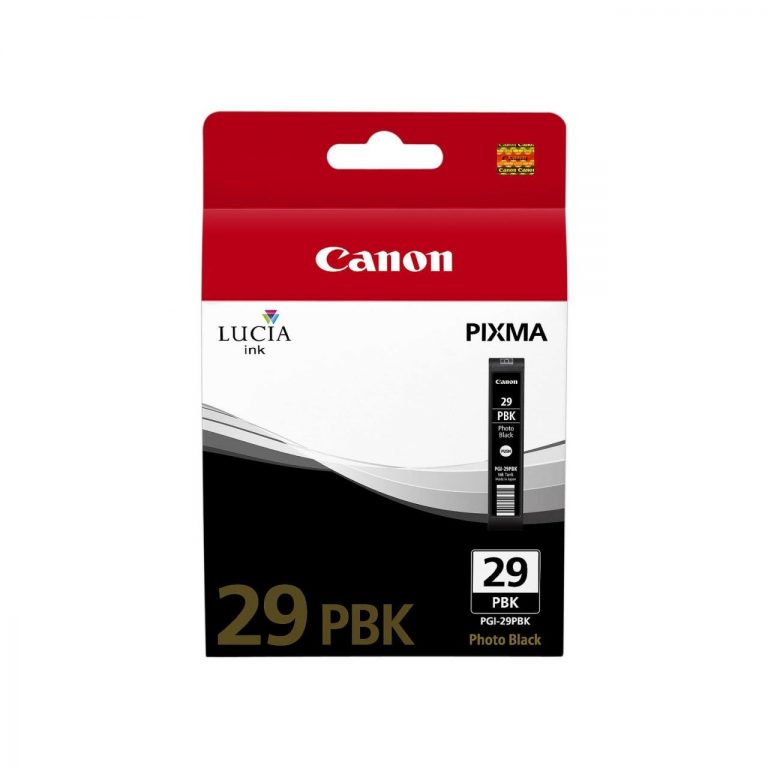 Canon Original Druckerpatrone PGI-29PBK schwarz 1.300 Seiten36ml (4869B001)
