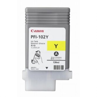 Canon Original Druckerpatrone PFI-102Y gelb 740 Seiten 130ml (0898B001)