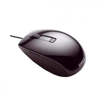 Dell Maus USB, kabelgebunden, Schwarz