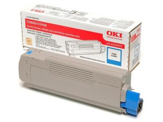 OKI Original Toner cyan 5.000 Seiten (43324423)