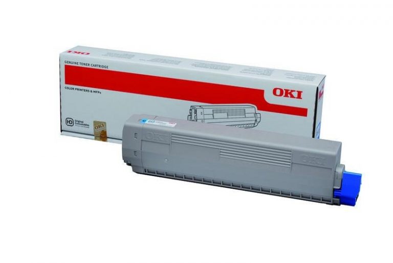 OKI Original Toner cyan 7.300 Seiten (44844615)
