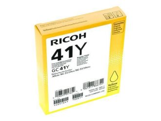 Ricoh Original Type GC 41Y Druckerpatrone gelb 2.200 Seiten (405764) für 3110DN/DNw/SFNw, 3100SNw, 3120B SFNw, 7100DN