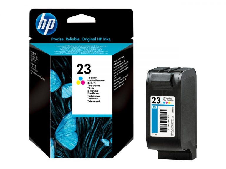 HP Original 23 Druckerpatrone cyan magenta gelb 690 Seiten 30ml (C1823DE)