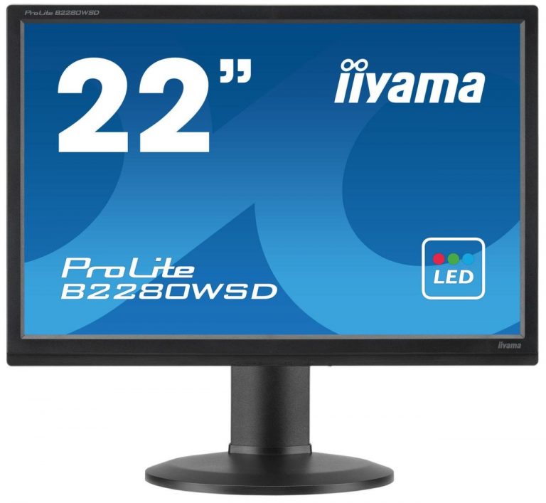 Iiyama Monitor ProLite B2280WSD-B1 LED-Display 55,9 cm (22") schwarz