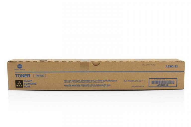 Konica Minolta Original TN-512K Toner schwarz 29.000 Seiten (A33K152)