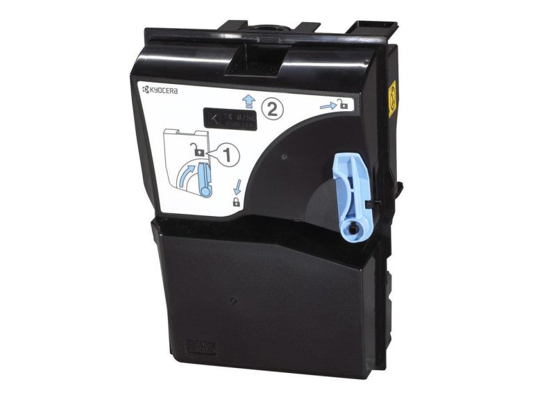 Kyocera Original TK-825K Toner schwarz 15.000 Seiten (1T02FZ0EU0) für KM-C2520, C2525E, C3225, C3232(E), C4035E