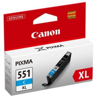 Canon Original Druckerpatrone CLI-551C XL cyan 695 Seiten 11ml (6444B001)