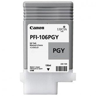 Canon Original Druckerpatrone PFI-106 PGY grau hell 130ml (6631B001)