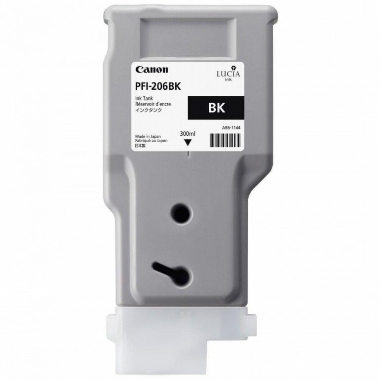 Canon Original Druckerpatrone PFI-206 BK schwarz 300ml (5303B001)