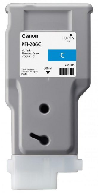 Canon Original Druckerpatrone PFI-206 C cyan 300 ml (5304B00 1)