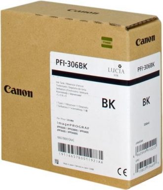 Canon Original Druckerpatrone PFI-306BK schwarz 330ml (6657B001)