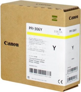 Canon Original Druckerpatrone PFI-306Y gelb 330ml (6660B001)