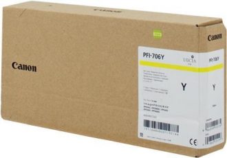 Canon Original Druckerpatrone PFI-706Y gelb 700ml (6684B001)