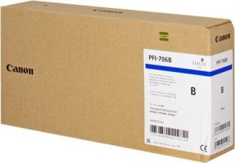 Canon Original Druckerpatrone PFI-706B blau 700ml (6689B001)