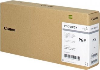 Canon Original Druckerpatrone PFI-706PGY grau 700ml (6691B00 1)