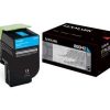 Lexmark Original 800H2 Toner cyan 3.000 Seiten (80C0H20) fürCX410de/dte/e