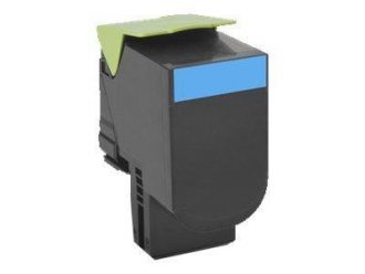 Lexmark Original 802HC Toner cyan 3.000 Seiten (80C2HC0) fürCX410e/de/dte, CX510de/dhe/dthe