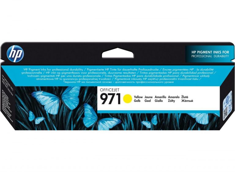 HP Original 971 Druckerpatrone gelb 2.500 Seiten 32ml (CN624AE)