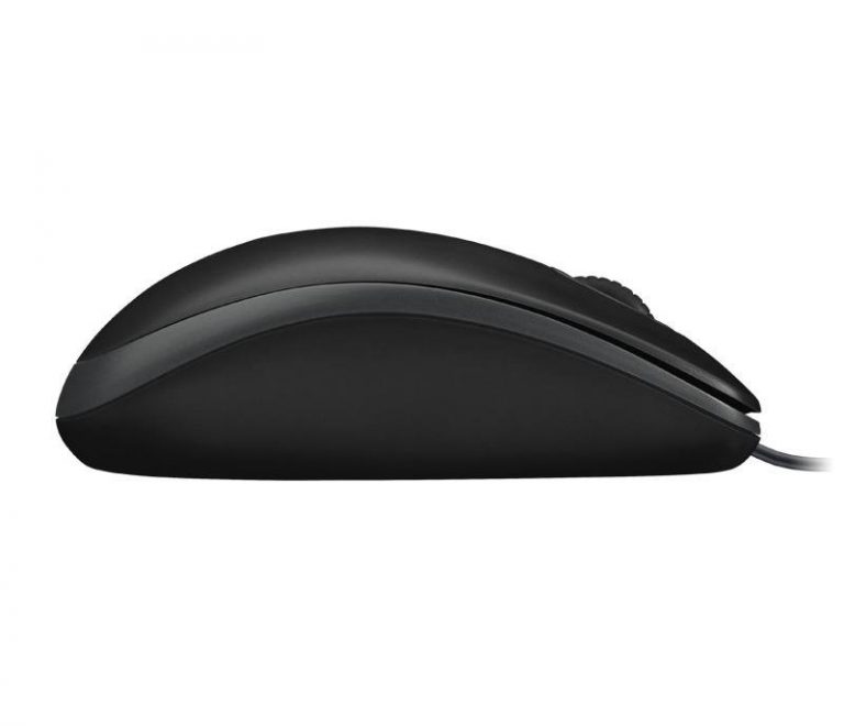 Logitech B100 Optical Maus, schwarz (Kabelgebunden)