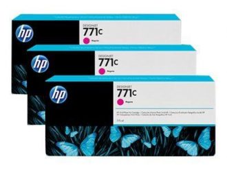 HP Original 771C Druckerpatrone 3x magenta 775ml (B6Y33A)