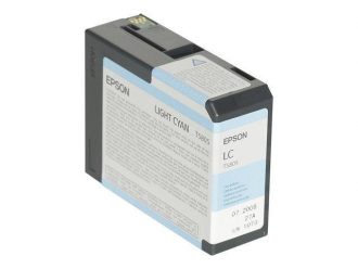 Epson Original T5805 Druckerpatrone cyan hell 80ml (C13T580500)
