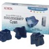 Xerox Original Druckerpatrone 3er Pack cyan 3.000 Seiten für Phaser 8560 (108R00723)