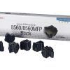 Xerox Original Druckerpatrone 6er Pack schwarz 6.000 Seiten für Phaser 8560 (108R00727)
