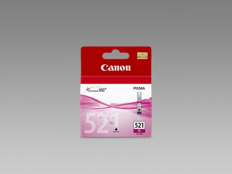 Canon Original Druckerpatrone CLI-521M magenta 445 Seiten 9ml (2935B001)