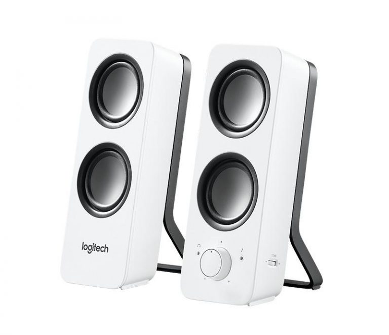 Logitech Z-200 Stereo-Lautsprecher, weiß