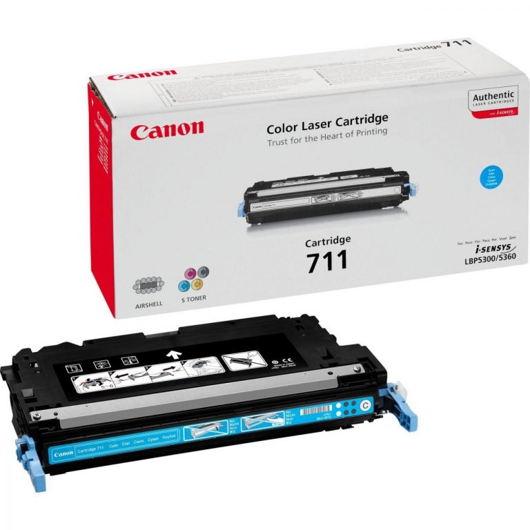 Canon Original Toner 711C cyan 6.000 Seiten (1659B002)