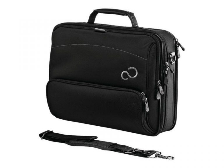 Fujitsu Prestige Case Mini 13 Notebook-Tasche 33.8 cm (13.3") Schwarz, Handgriff, Schultertrageriemen