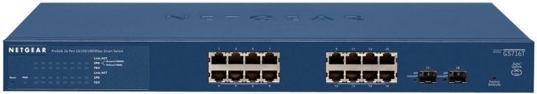 Netgear GS716T 16-Port Gigabit Smart Managed Pro Switch