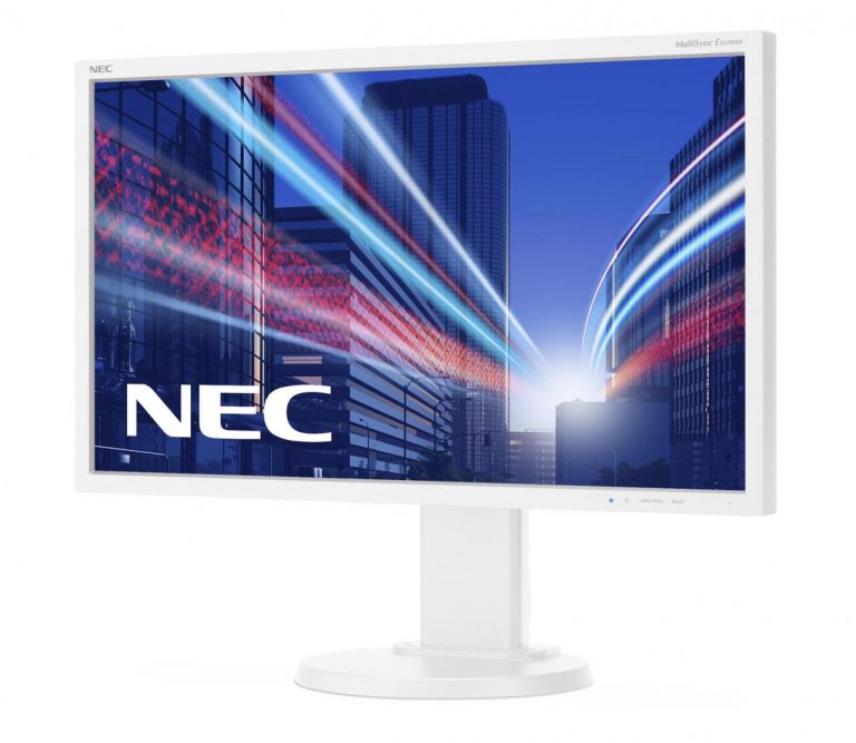 NEC Monitor MultiSync E243WMi-WH LCD-Display 60,47 cm (23,8") weiß