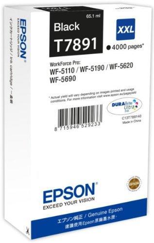 Epson Original T7891XXL 79XXL Druckerpatrone schwarz 4.000 Seiten 65ml (C13T78914010)
