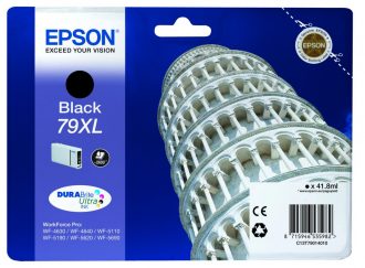 Epson Original 79XL Druckerpatrone schwarz 2.600 Seiten 41,8ml (C13T79014010)