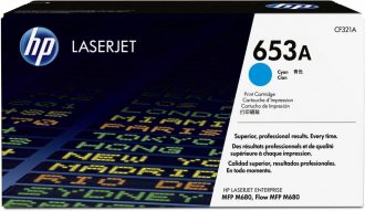 HP Original 653A Toner cyan 16.500 Seiten (CF321A)